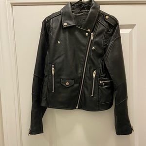 Blank NYC faux leather jacket